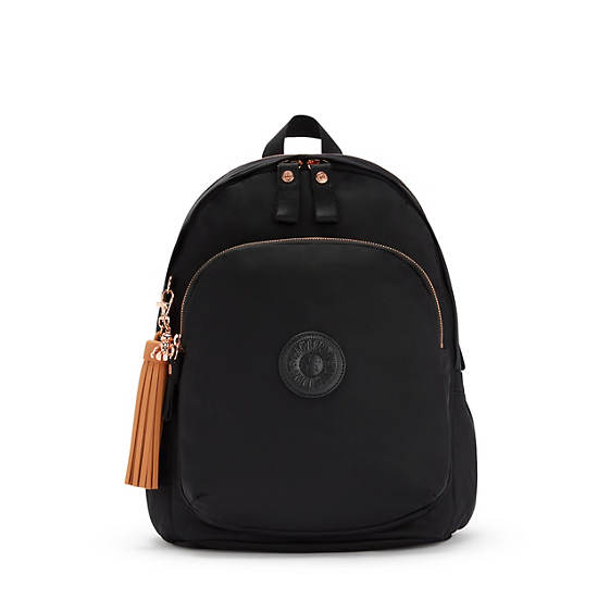 Kipling Delia Medium Backpacks Rose Black | CA 1562CT